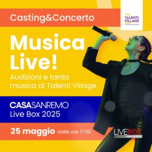 Musica Live - Casa Sanremo