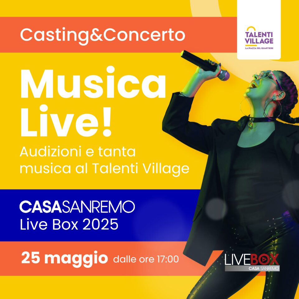 Musica Live - Casa Sanremo