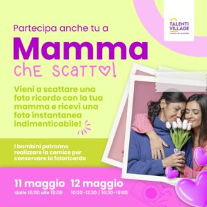 Mamma che scatto